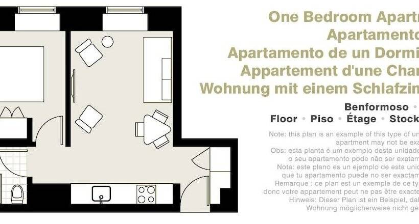 آپارتمان 1 خوابه, Lisbon Serviced Apartments Benformoso