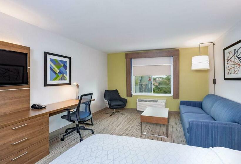 带大床的套房, Holiday Inn Express & Suites Elkhart North By Ihg