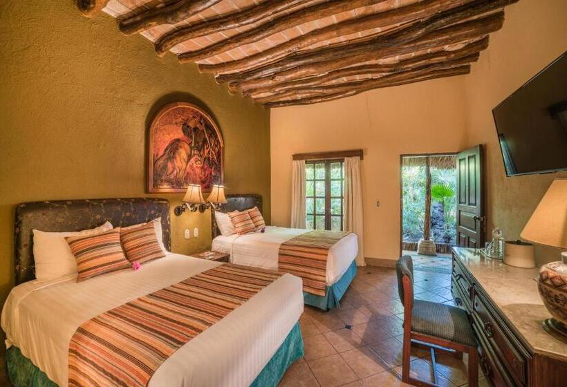 غرفه قياسيه سريرين مزدوجين, Posada Del Hidalgo  Centro Historico A Balderrama Collection