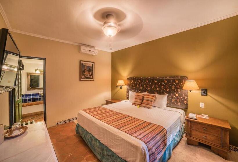 غرفه قياسيه سريرين مزدوجين, Posada Del Hidalgo  Centro Historico A Balderrama Collection