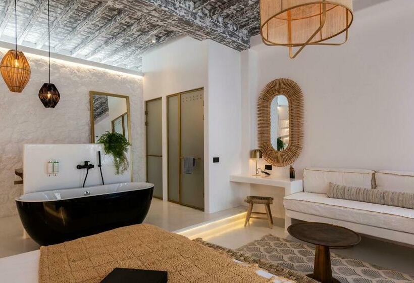 주니어 스위트 발코니, The Townhouse Mykonos