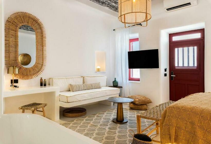 1침실 빌라 바다전망, The Townhouse Mykonos