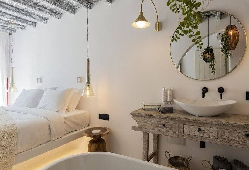 바다 전망 스위트, The Townhouse Mykonos