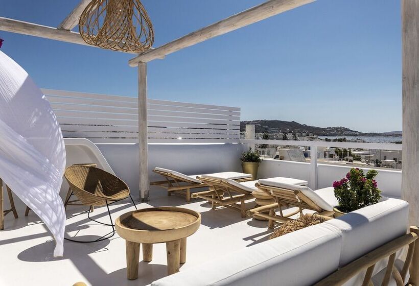 바다 전망 스위트, The Townhouse Mykonos