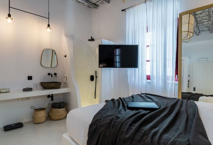 수피리어 룸 도시 전망, The Townhouse Mykonos