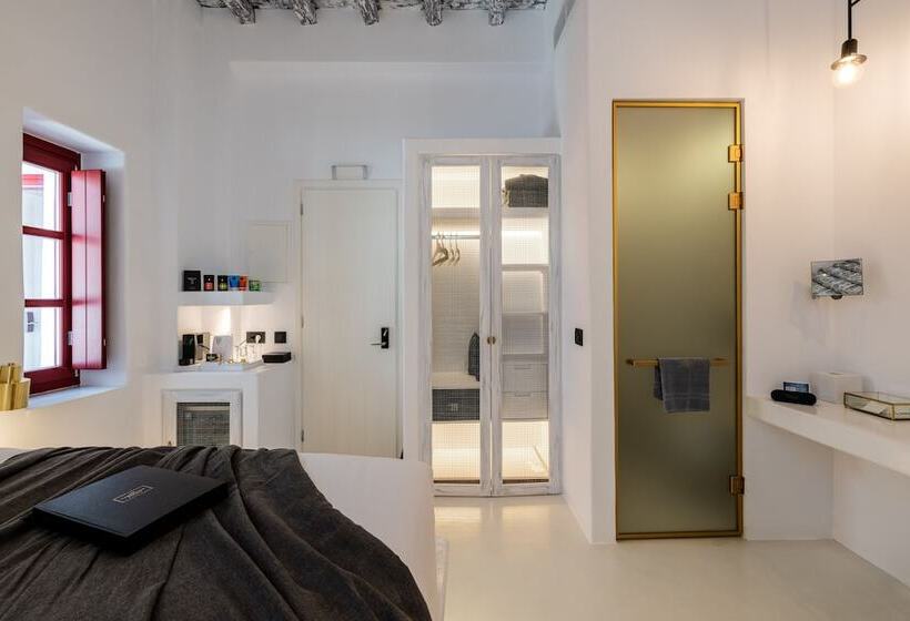 Номер Superior Вид на Город, The Townhouse Mykonos