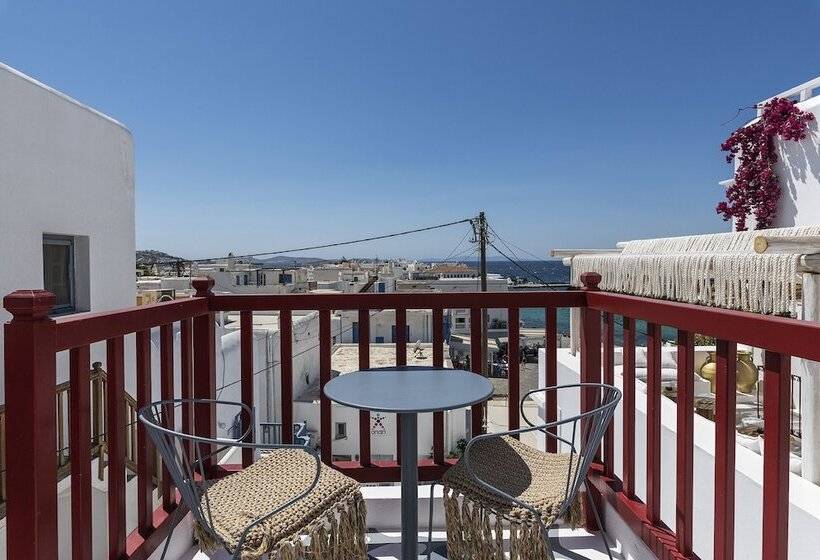 바다 전망 스위트, The Townhouse Mykonos