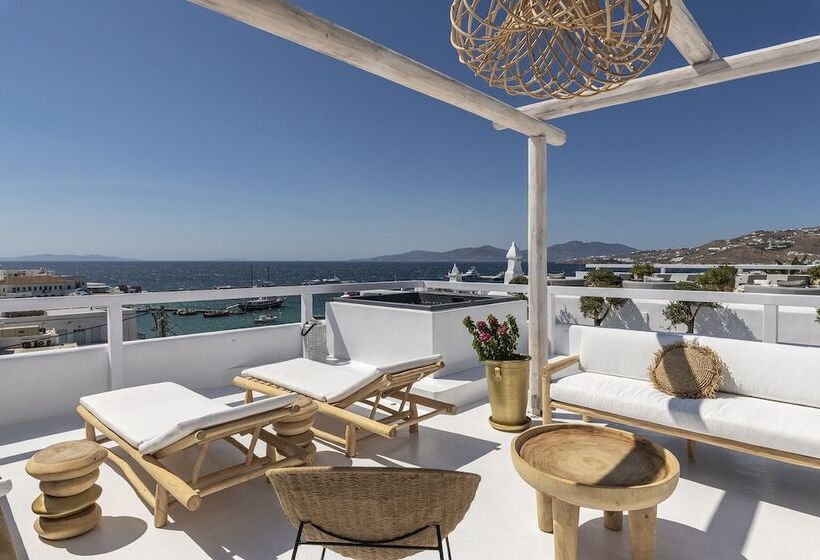 바다 전망 스위트, The Townhouse Mykonos