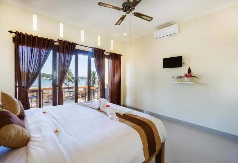 اتاق استاندارد با بالکن و چشم‌انداز دریا, Seaweed Guesthouse