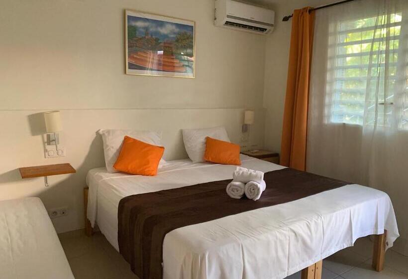 침실 1개 가든 전망 아파트, Hôtel Douce Vague