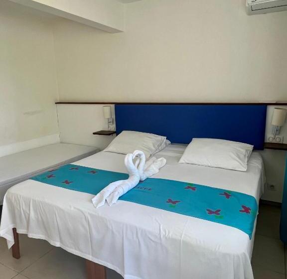 침실 1개 바다 전망 아파트, Hôtel Douce Vague