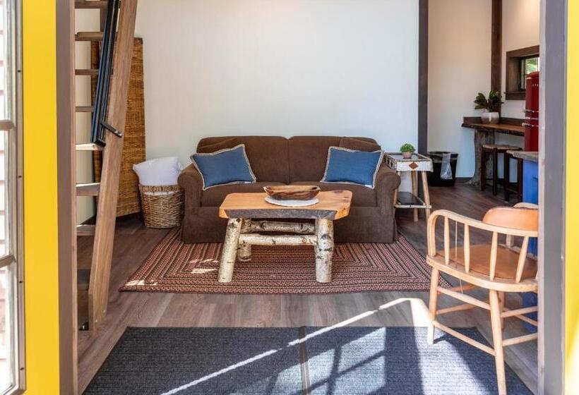 בית, חדר שינה 1, Trekker, Treehouses Cabins And Lodge Rooms