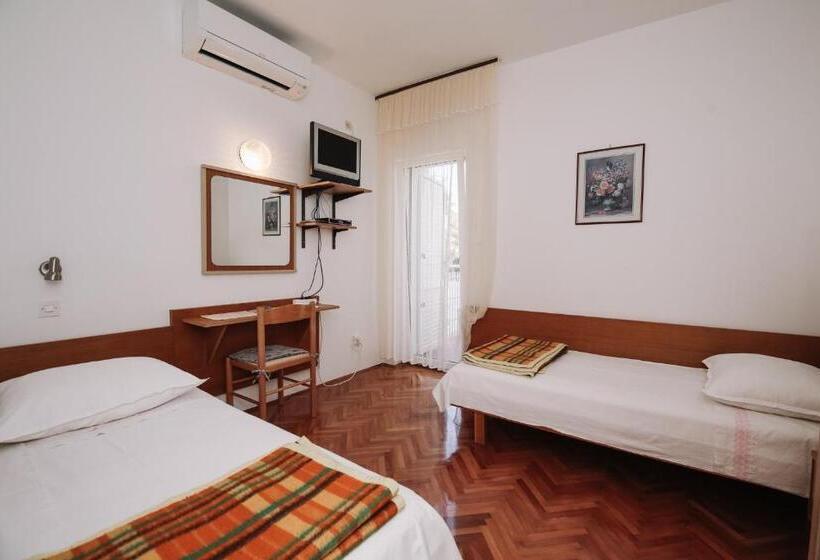 اتاق استاندارد با بالکن و چشم‌انداز دریا, Apartments & Rooms Peranic