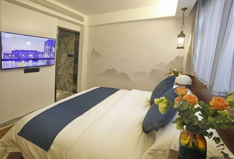 חדר סופריור, 張家界武陵源北岸輕奢客棧 森林公園店