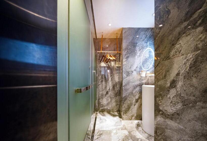 חדר סופריור, 張家界武陵源北岸輕奢客棧 森林公園店