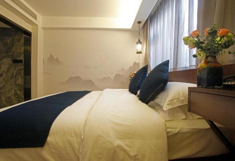 חדר סופריור, 張家界武陵源北岸輕奢客棧 森林公園店