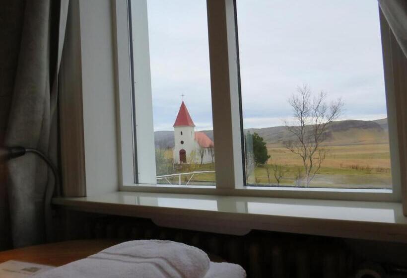 اتاق استاندارد یک تخته با سرویس بهداشتی مشترک, Guesthouse Kalfafellsstadur