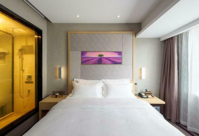 キングサイズベッドのデラックスルーム, Lavande Hotel Guangzhou Huangpu Wenchong Metro Stataion