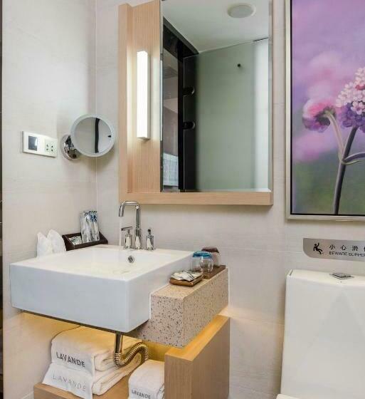 キングサイズベッドのスタンダードルーム, Lavande Hotel Guangzhou Huangpu Wenchong Metro Stataion