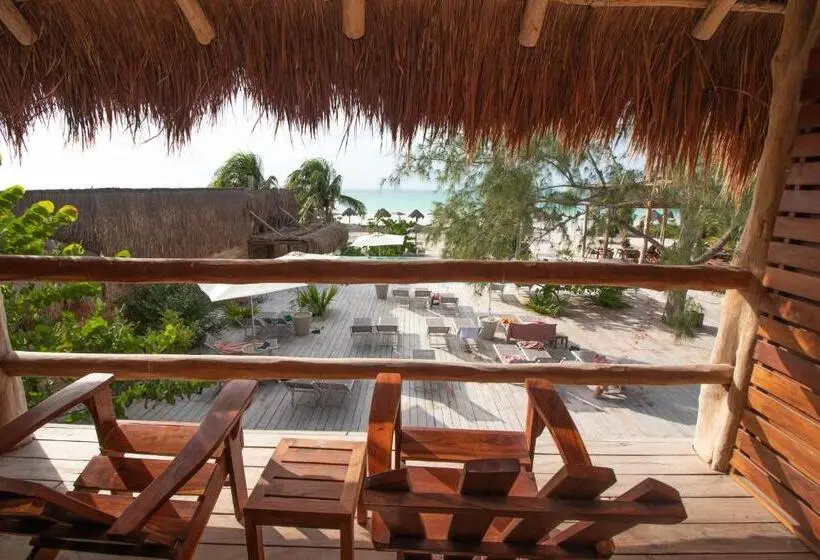 اتاق استاندارد با چشم‌انداز دریا, My Blue Hotel Holbox