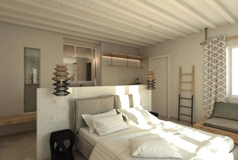 Superior Kamer met Uitzicht op Zee, Apiro Mykonos
