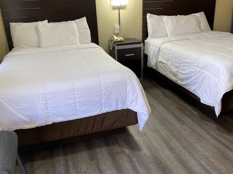 스탠다드 룸 더블 침대 2개, Savannah Motel