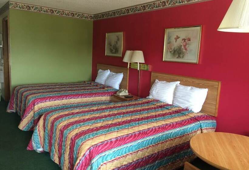 غرفه قياسيه سريرين مزدوجين, Western Motel   Camilla