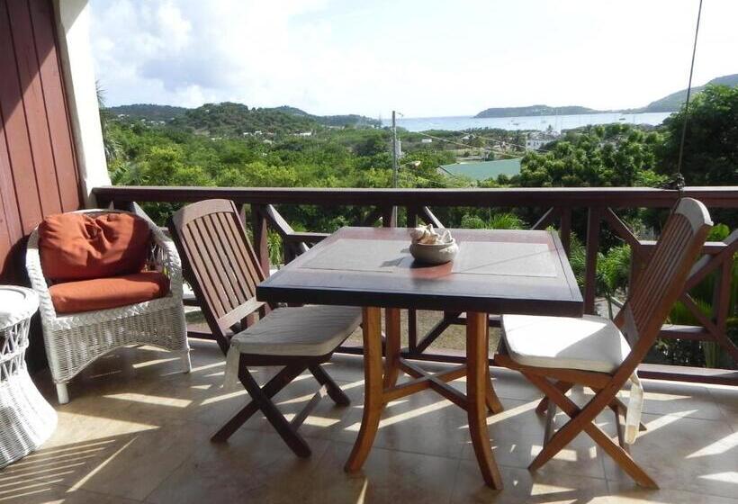 آپارتمان 1 خوابه با تراس, Villa Touloulou