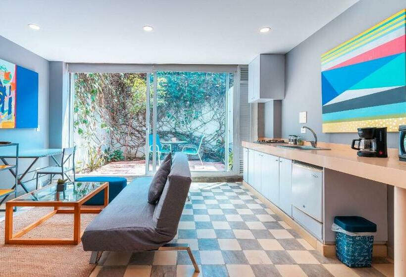 דירת חדר עם טרסה, Casa Bugambilia