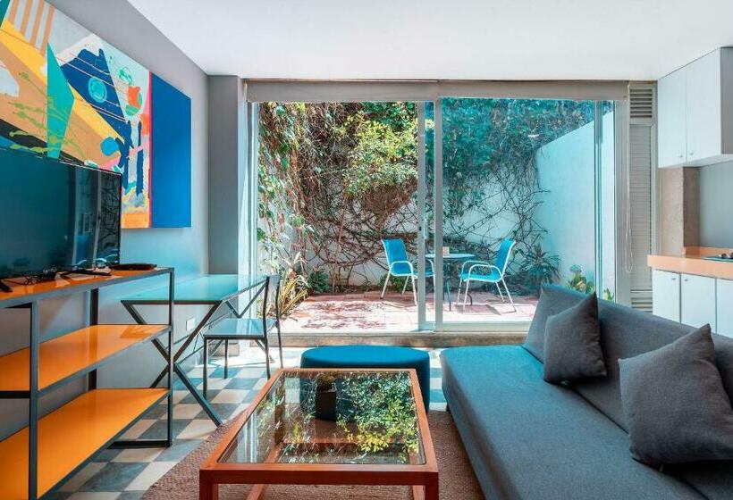 דירת חדר עם טרסה, Casa Bugambilia