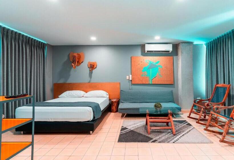 דירה בת חדר שינה 1 עם מרפסת, Casa Bugambilia