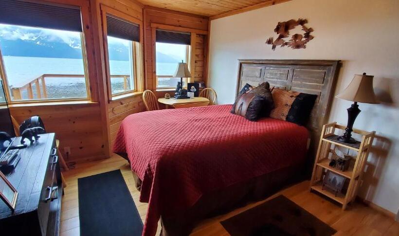 اتاق استاندارد با چشمانداز دریا, Resurrection Lodge On The Bay