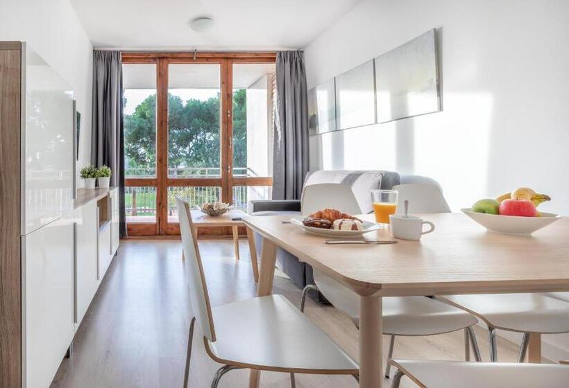 1ベッドルームのデラックスアパートメント, Agaró Cambrils Apartments