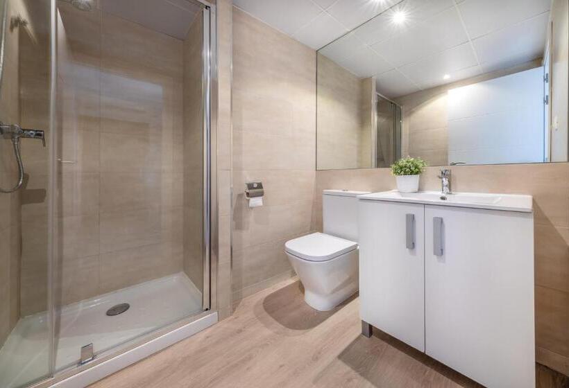 オーシャンビューの2ベッドルームデラックスアパート, Agaró Cambrils Apartments