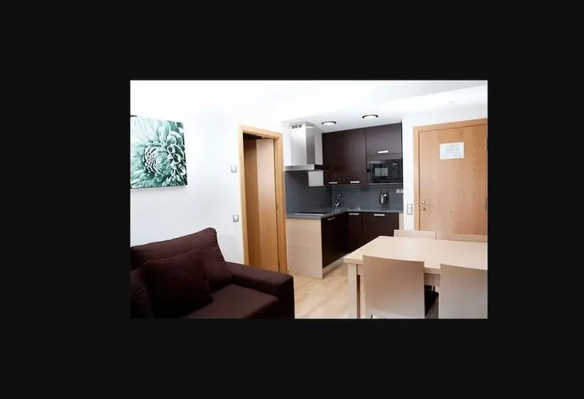 Huoneisto 1 Makuuhuone, Apartahotel Castejón De Sos