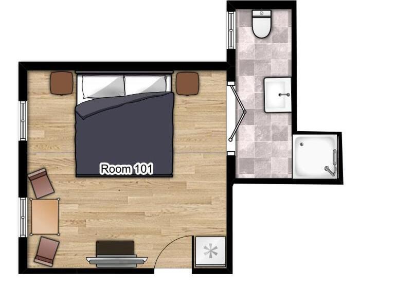 غرفة قياسية سرير كينج, Inn At Kampfires