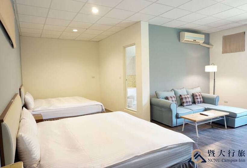 اتاق استاندارد چهار تخته, Ncnu Campus Inn暨大行旅