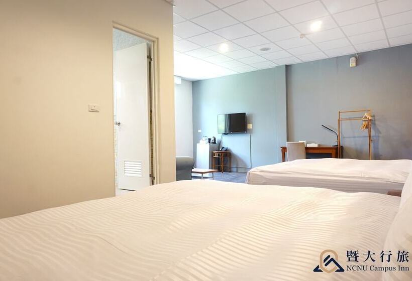 اتاق استاندارد چهار تخته, Ncnu Campus Inn暨大行旅