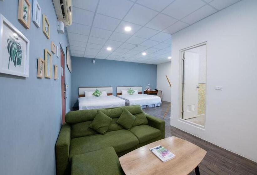 اتاق استاندارد چهار تخته, Ncnu Campus Inn暨大行旅