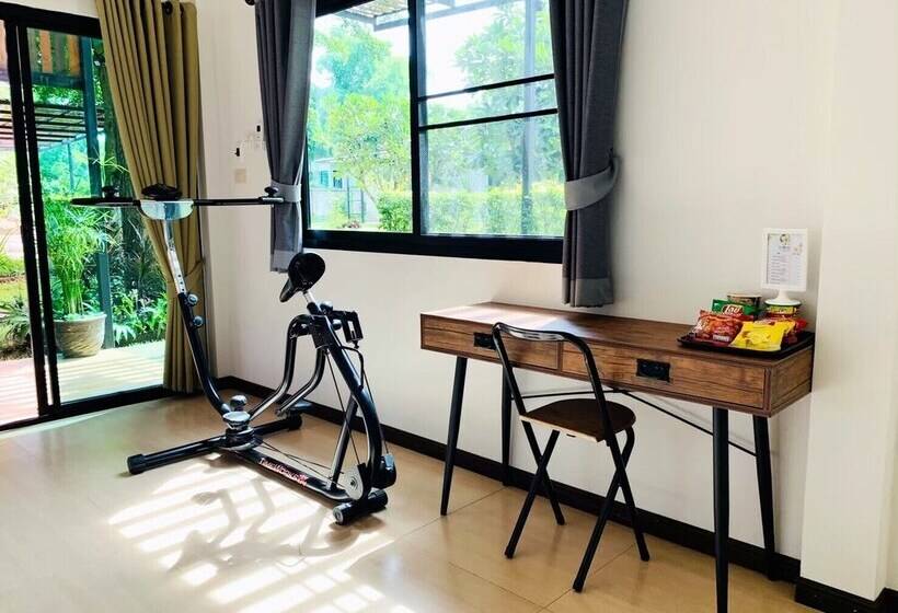 标准房带园景, Baan Suan Leelawadee Resort Nan