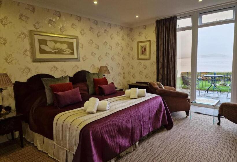 חדר משפחתי נוף לים, Balcary Bay Country House Hotel