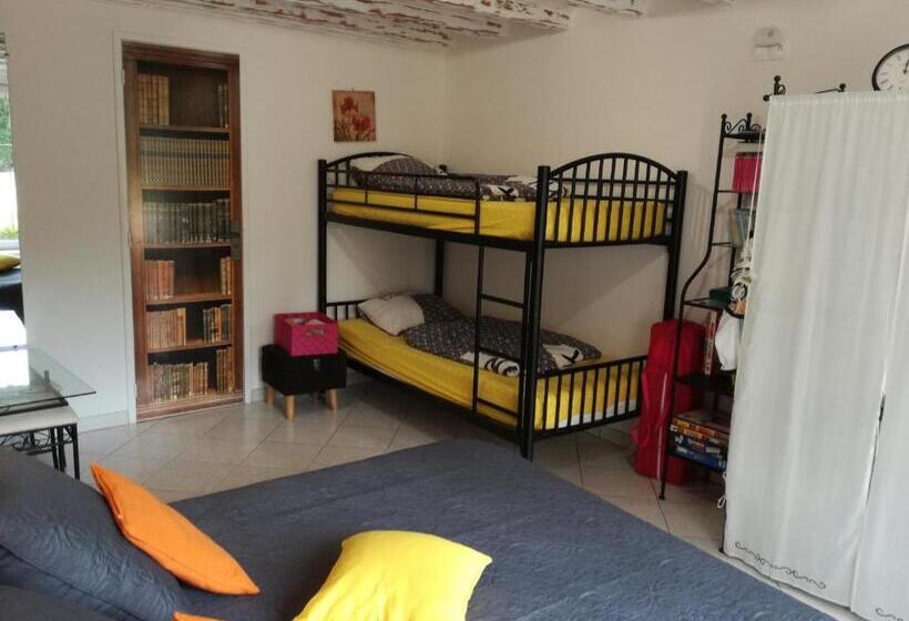 غرفة عائلية مطلّة علي الحديقة, Atypiques Confitures, Chambres D Hôtes