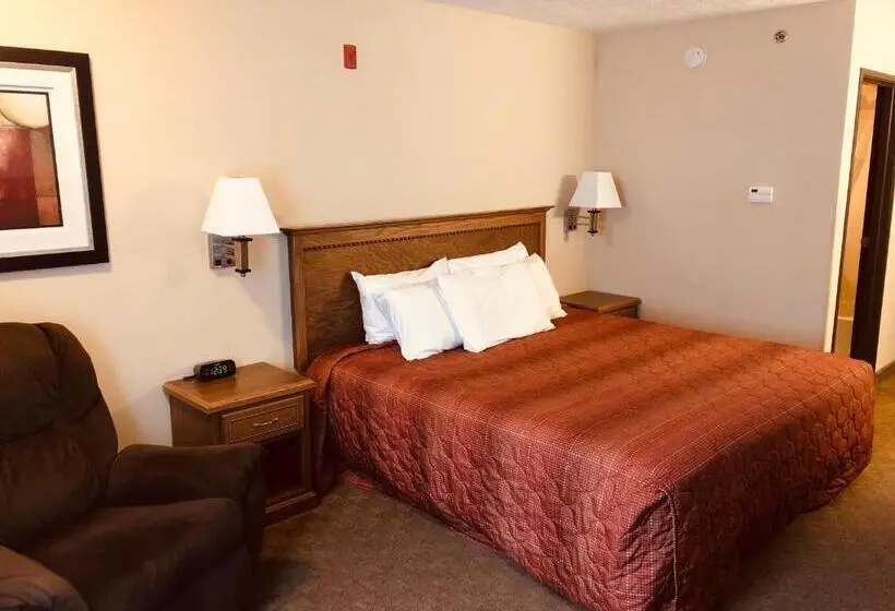 キングサイズベッドのスタンダードルーム, Shenandoah Inn & Suites