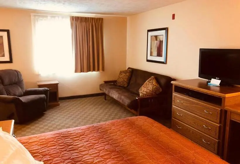 キングサイズベッドのデラックスルーム, Shenandoah Inn & Suites