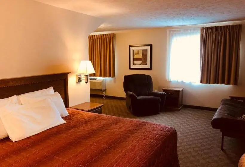 キングサイズベッドのデラックスルーム, Shenandoah Inn & Suites