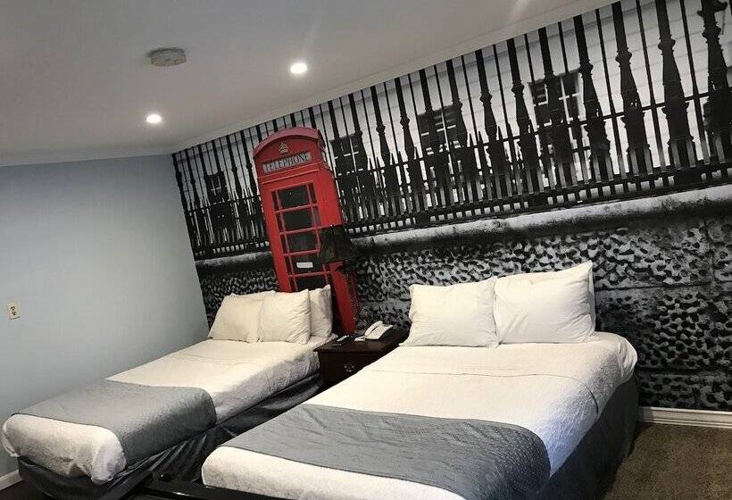 غرفه قياسيه سريرين مزدوجين, Hamilton Inn Sturbridge