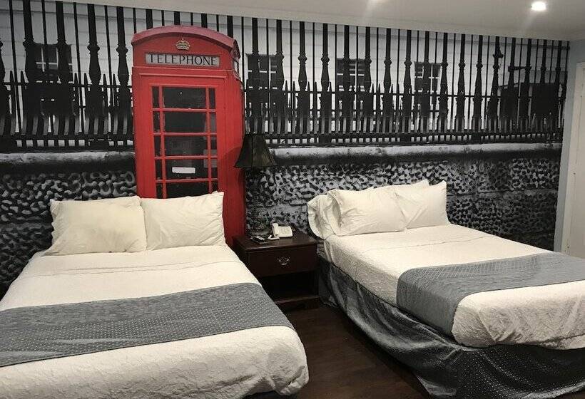 غرفه قياسيه سريرين مزدوجين, Hamilton Inn Sturbridge