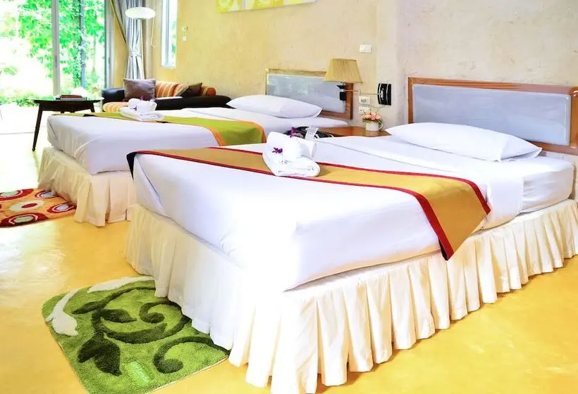 デラックスルーム, Moosiyard Hometel Khaoyai