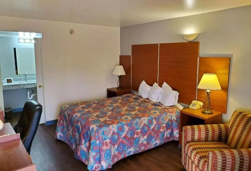اتاق استاندارد با تخت بزرگ, Travelodge By Wyndham Albuquerque West