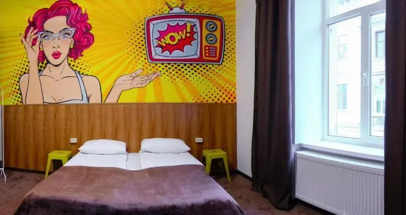 اتاق استاندارد, Pop Art Hostel